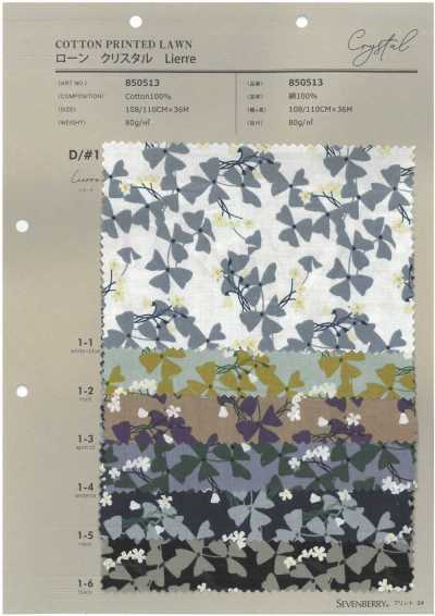 850513 SEVENBERRY® 60 Batista Crystal Rielle