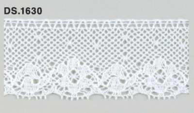 DS1630 Renda torsion off-white com 41 mm de largura