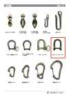 SHACKLE-BASE Base de manilha 15 mm