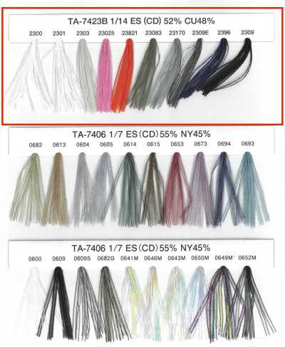 TA-7423B Cartela de Amostras