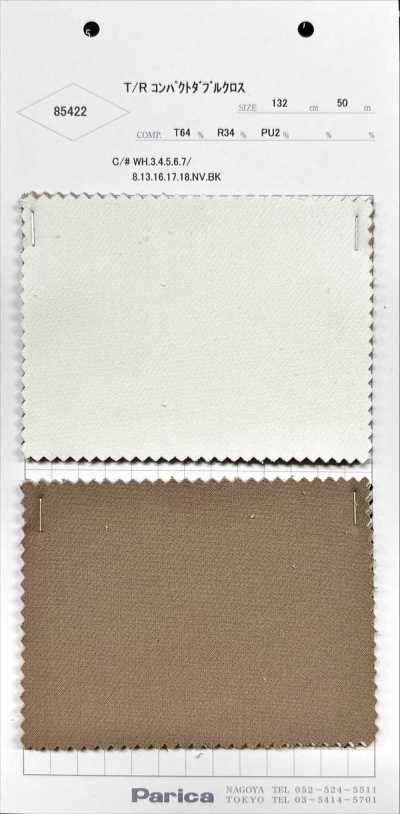 85422 T/R Tecido Duplo Compacto