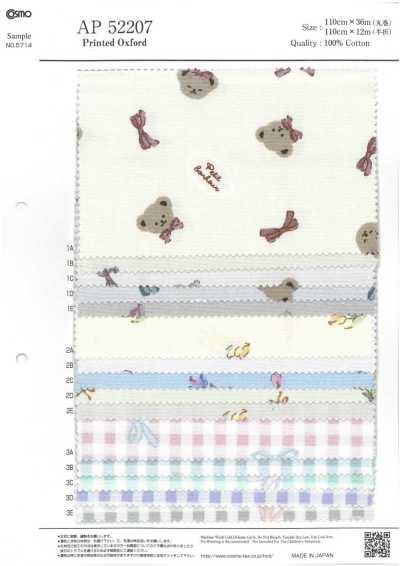AP52207-DR Oxford estampado (meia dobra)