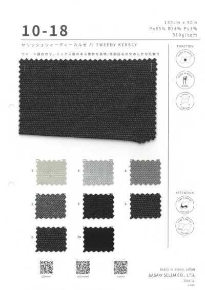 10-18 Serish estilo tweed Kersey