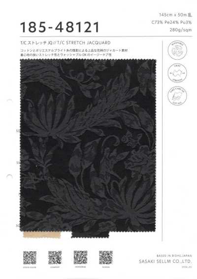 185-48121 Jacquard elástico T/C