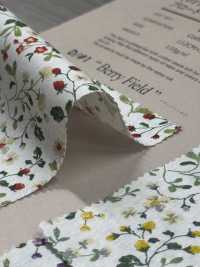 850525 SEVENBERRY® Broadcloth Broad Cotton Antique Day Berry Field[Têxtil / Tecido] VANCET subfoto