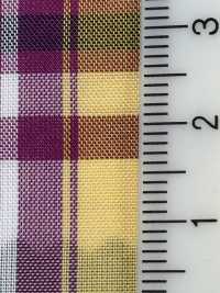 86304 Madras Sheer Check[Têxtil / Tecido] Parika subfoto