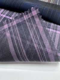 KYC326-D1 Organza Xadrez Tingida Com Fio T/C[Têxtil / Tecido] Uni Textile(Komon Studio) subfoto