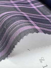 KYC326-D1 Organza Xadrez Tingida Com Fio T/C[Têxtil / Tecido] Uni Textile(Komon Studio) subfoto