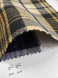 KYC401-W-D2 Fio T/Ry Tingido Xadrez Fuzzy[Têxtil / Tecido] Uni Textile(Komon Studio) subfoto