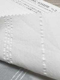 KKC838HW-D2 Malha Waffle Branca De Algodão[Têxtil / Tecido] Uni Textile(Komon Studio) subfoto