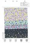 7026-600-4 Batista 60s com pequenas flores arredondadas