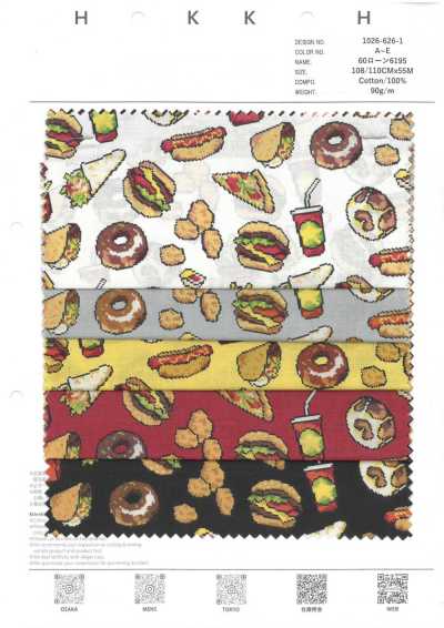 1026-626-1 60 Batista 6195 Hamburger