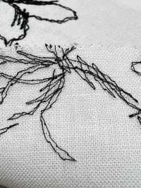 KCL524-D681 Bordado Em Tela De Linho Rayon[Têxtil / Tecido] Uni Textile(Komon Studio) subfoto