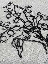 KCL524-D2896 Renda De Lona De Linho Rayon[Têxtil / Tecido] Uni Textile(Komon Studio) subfoto