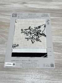 KCL524-D2896 Renda De Lona De Linho Rayon[Têxtil / Tecido] Uni Textile(Komon Studio) subfoto