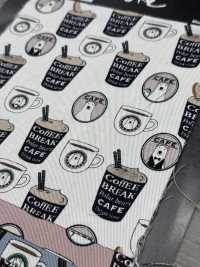 KTS7066 Sarja Barista Bear Print[Têxtil / Tecido] subfoto