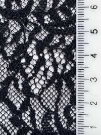 KKF8455-W-D1 Renda Grand Raschel De Poliéster, Largura Larga[Têxtil / Tecido] Uni Textile(Komon Studio) subfoto