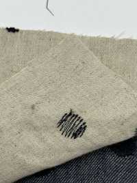 ON43698ID Bordado Tipo Jeans De Linho E Linho, 10 Cm, Ponto (Estilo índigo)[Têxtil / Tecido] Oharayaseni subfoto