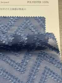KKF4190-D300 Padrão D300 Chiffon Jacquard[Têxtil / Tecido] Uni Textile(Komon Studio) subfoto