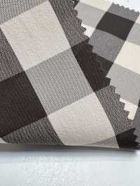 KKF1940CD-W-D1 Xadrez Seersucker De Largura Larga[Têxtil / Tecido] Uni Textile(Komon Studio) subfoto