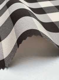 KKF1940CD-W-D1 Xadrez Seersucker De Largura Larga[Têxtil / Tecido] Uni Textile(Komon Studio) subfoto