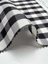 KKF1940CD-W-D2 Xadrez Seersucker De Largura Larga[Têxtil / Tecido] Uni Textile(Komon Studio) subfoto