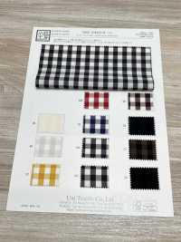 KKF1940CD-W-D2 Xadrez Seersucker De Largura Larga[Têxtil / Tecido] Uni Textile(Komon Studio) subfoto