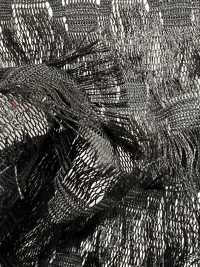 KKF2980-D1 Tule Com Franjas Arejadas[Têxtil / Tecido] Uni Textile(Komon Studio) subfoto
