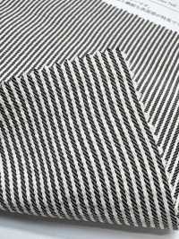 KKF4055-W-D1 Aero Twill Stripe Hollow Largura Larga[Têxtil / Tecido] Uni Textile(Komon Studio) subfoto