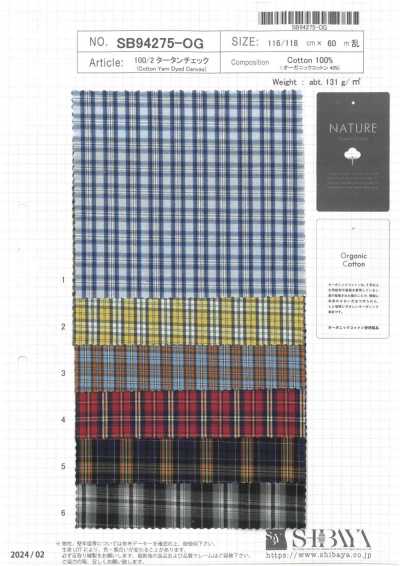 SB94275-OG Xadrez tartan 100/2