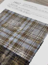 14417 21 Sarja De Algodão De Fio único Shakey Tartan Check[Têxtil / Tecido] SUNWELL subfoto