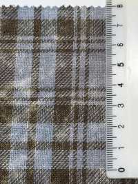 14417 21 Sarja De Algodão De Fio único Shakey Tartan Check[Têxtil / Tecido] SUNWELL subfoto