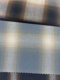 CH-6346 Algodão Tencel Modal Fibra Ombre Check[Têxtil / Tecido] Têxtil Kuwamura subfoto