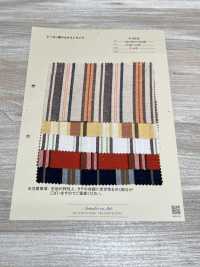 A-8032 Linho Rayon Multi-listras[Têxtil / Tecido] ARINOBE subfoto