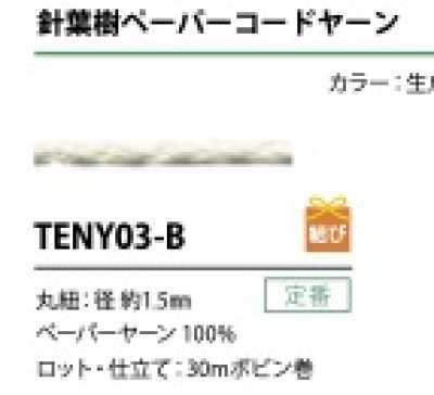 TENY03-B Cordão de papel 1.5MM