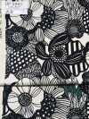 UP5941 Seção De Flores De Arte De Veludo Cotelê