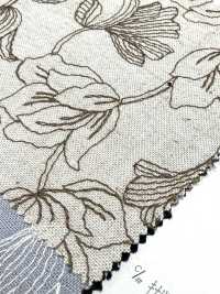 KCL534-D63 Renda De Lona De Linho Rayon[Têxtil / Tecido] Uni Textile(Komon Studio) subfoto