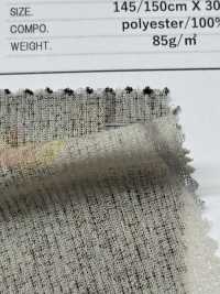 7026-400-1 Transferência De Nervura Transparente Com Flor Grande[Têxtil / Tecido] HOKKOH subfoto