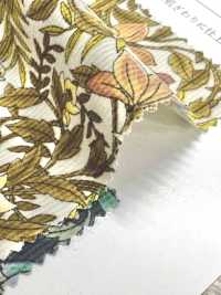 KCP212-DKD-638 Camisa 21W Com Estampa De Veludo Cotelê[Têxtil / Tecido] Uni Textile(Komon Studio) subfoto