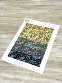 KCP212-DKD-638 Camisa 21W Com Estampa De Veludo Cotelê[Têxtil / Tecido] Uni Textile(Komon Studio) subfoto