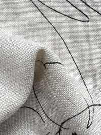 KCP524-D570 Tela De Linho Rayon Com Impressão Em Uma única Cor[Têxtil / Tecido] Uni Textile(Komon Studio) subfoto
