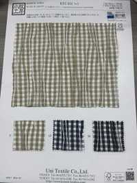 KYC912-D5 Fio T/C Tingido Tuck Dobby[Têxtil / Tecido] Uni Textile(Komon Studio) subfoto