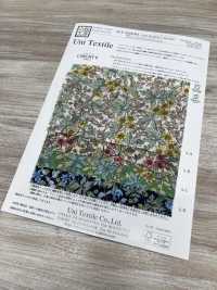 KCP609MWL-DK-16 60% Algodão Lawn Miracle Wave Liberty Print[Têxtil / Tecido] Uni Textile(Komon Studio) Foto secundária