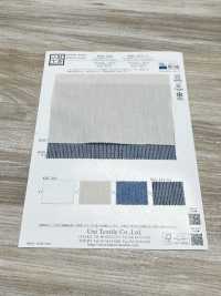 KKC243-D1 20/ Jardineira Listrada Tingida Com Fios[Têxtil / Tecido] Uni Textile(Komon Studio) Foto secundária