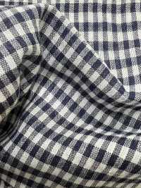 KKC908-DC-1 Fio De Algodão Tencel Tingido Com Franzido[Têxtil / Tecido] Uni Textile(Komon Studio) Foto secundária