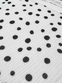 KKP1428-W-DSB-300 75d Yoryu Georgette[Têxtil / Tecido] Uni Textile(Komon Studio) Foto secundária