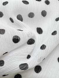 KKP1428-W-DSB-300 75d Yoryu Georgette[Têxtil / Tecido] Uni Textile(Komon Studio) Foto secundária