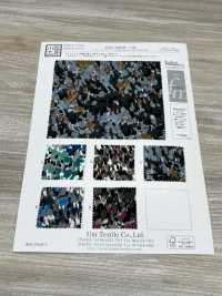 KKP1801R-D88 Cetim Feminino[Têxtil / Tecido] Uni Textile(Komon Studio) Foto secundária