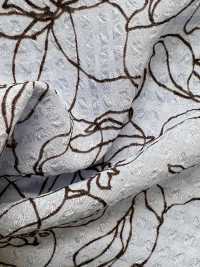 KKP1910-D47 Seersucker 50D Com Estampa Em Uma única Cor[Têxtil / Tecido] Uni Textile(Komon Studio) Foto secundária