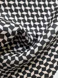 KKP1938-D35 30D Cetim Yoryu[Têxtil / Tecido] Uni Textile(Komon Studio) Foto secundária